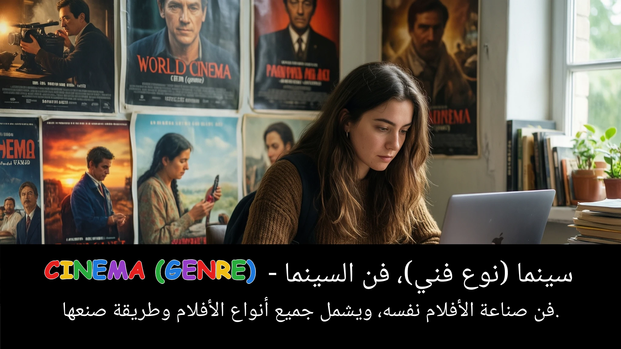 Arabic Illustration for cinema (genre)